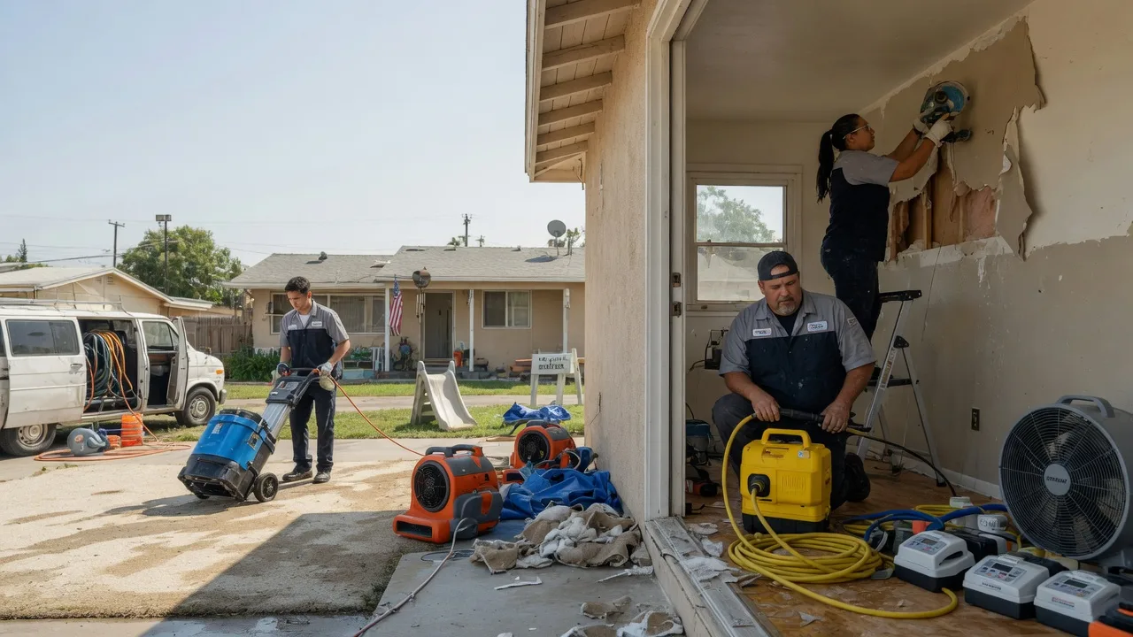 Water Damage Restoration in Lamont, CA near me